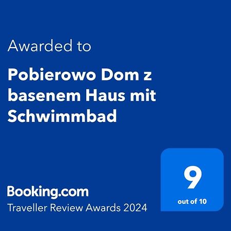 Pobierowo Dom Z Basenem Haus Mit Schwimmbad Villa Exterior photo